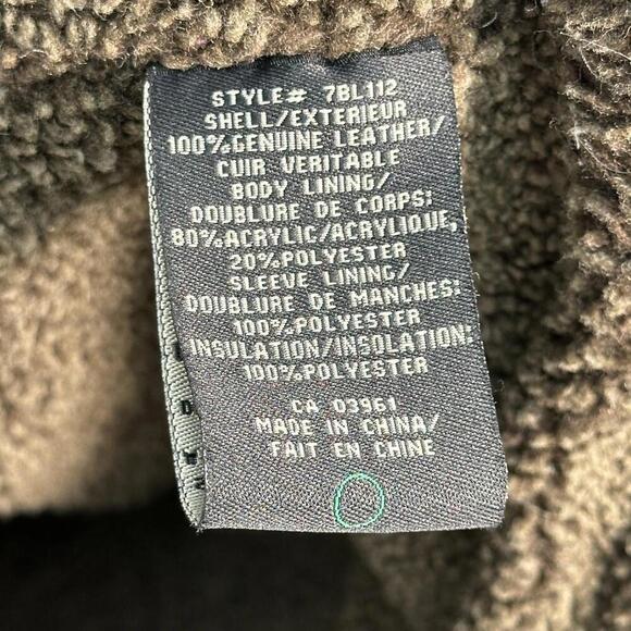 Denver Hayes Chunky Brown Suede Winter Coat Medium - Picture 4 of 4